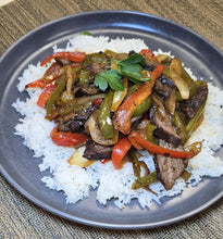 Load image into Gallery viewer, Asian Pepper Steak Bowl