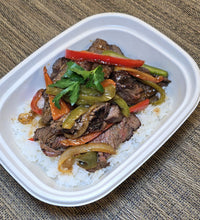 Load image into Gallery viewer, Asian Pepper Steak Bowl
