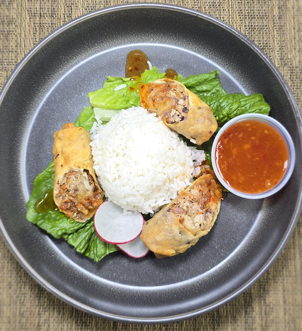 Baked Egg Roll Bowl