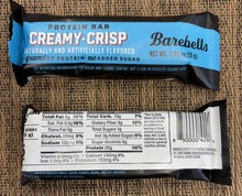 Load image into Gallery viewer, Barbells Creamy Crisp Protein Bar
