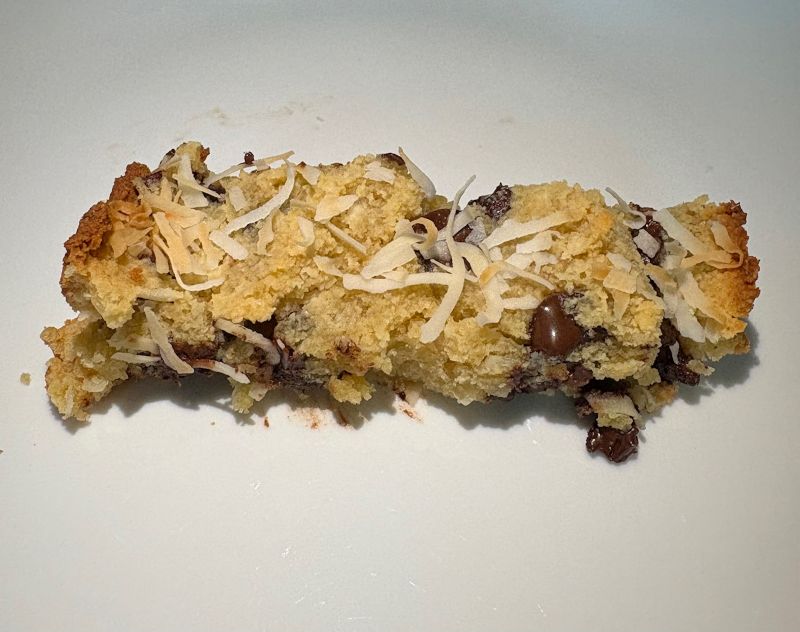 Chocolate Coconut Cookie Bars