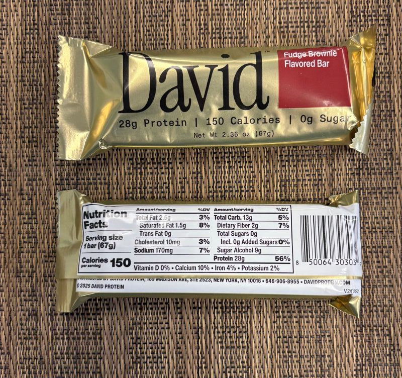 David Fudge Brownie Protein Bar